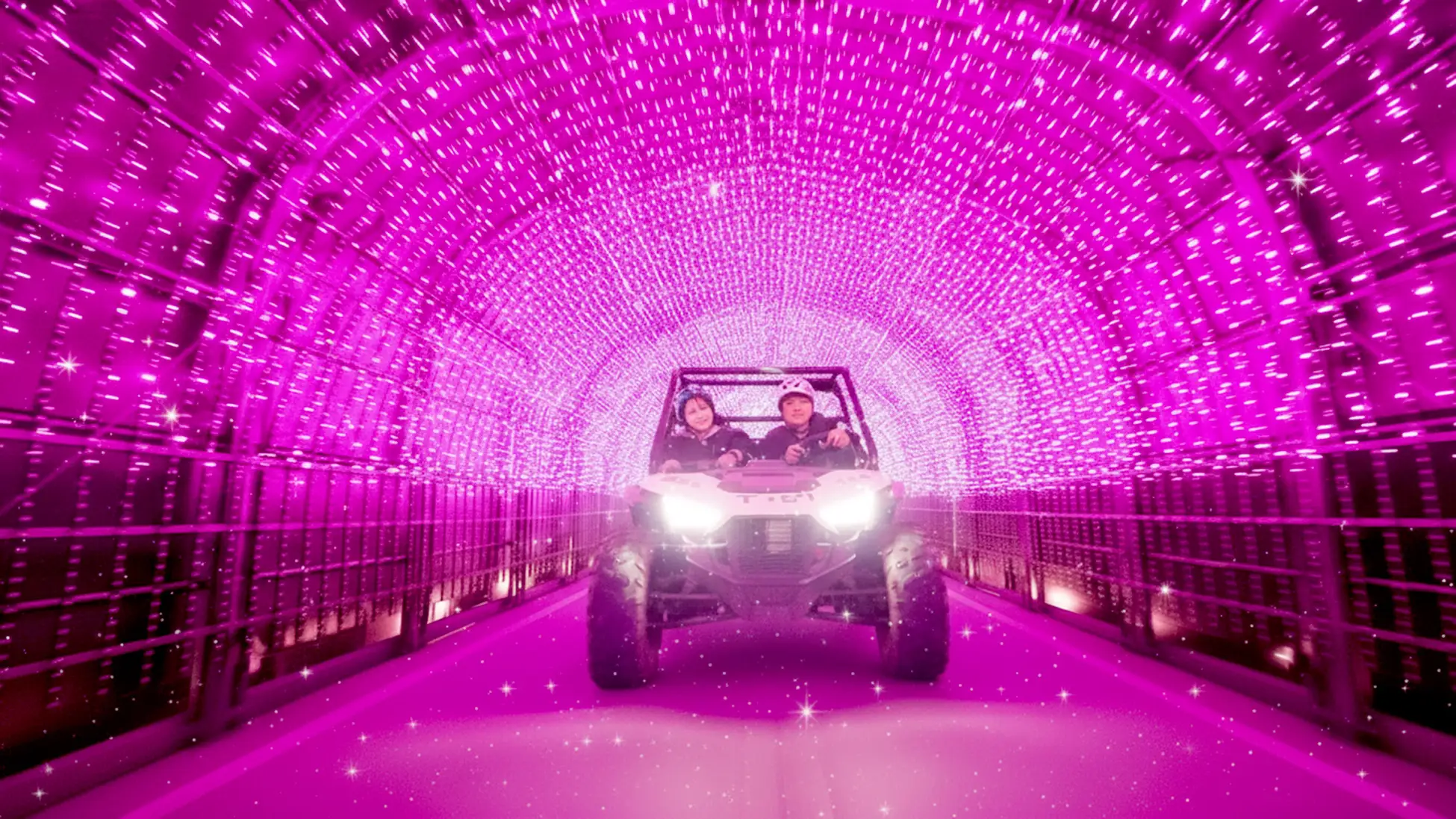 三木市ネスタリゾート神戸、冬季限定ナイトバギー体験