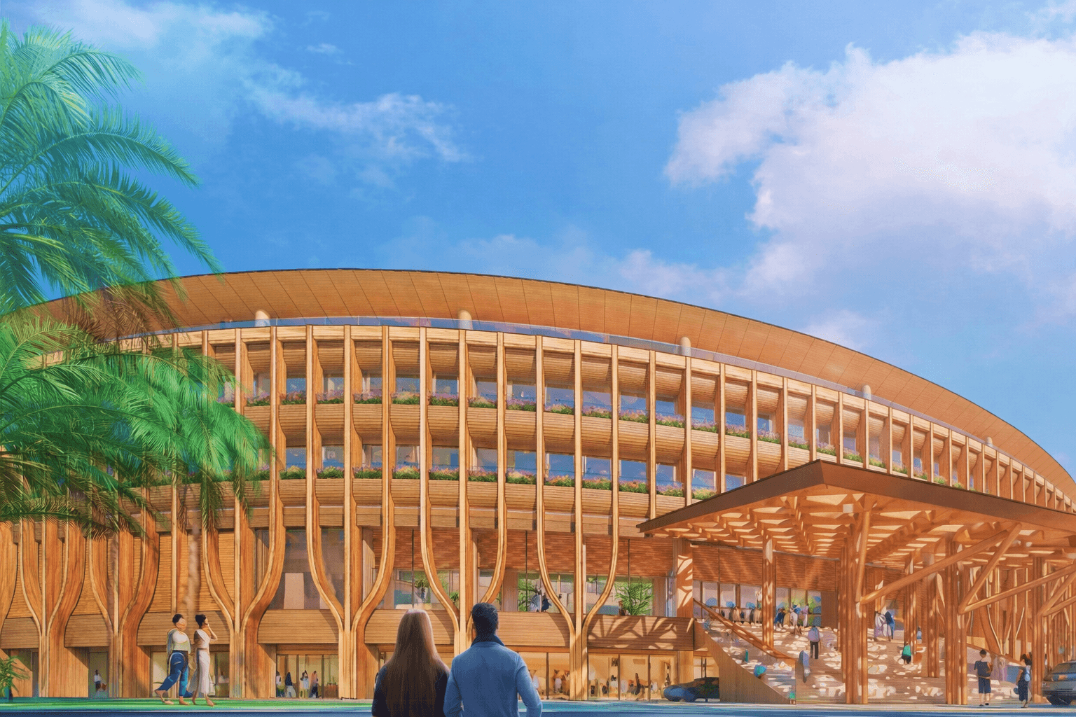 淡路島に2026年開業予定リゾートホテル、パソナグループが手掛ける新施設