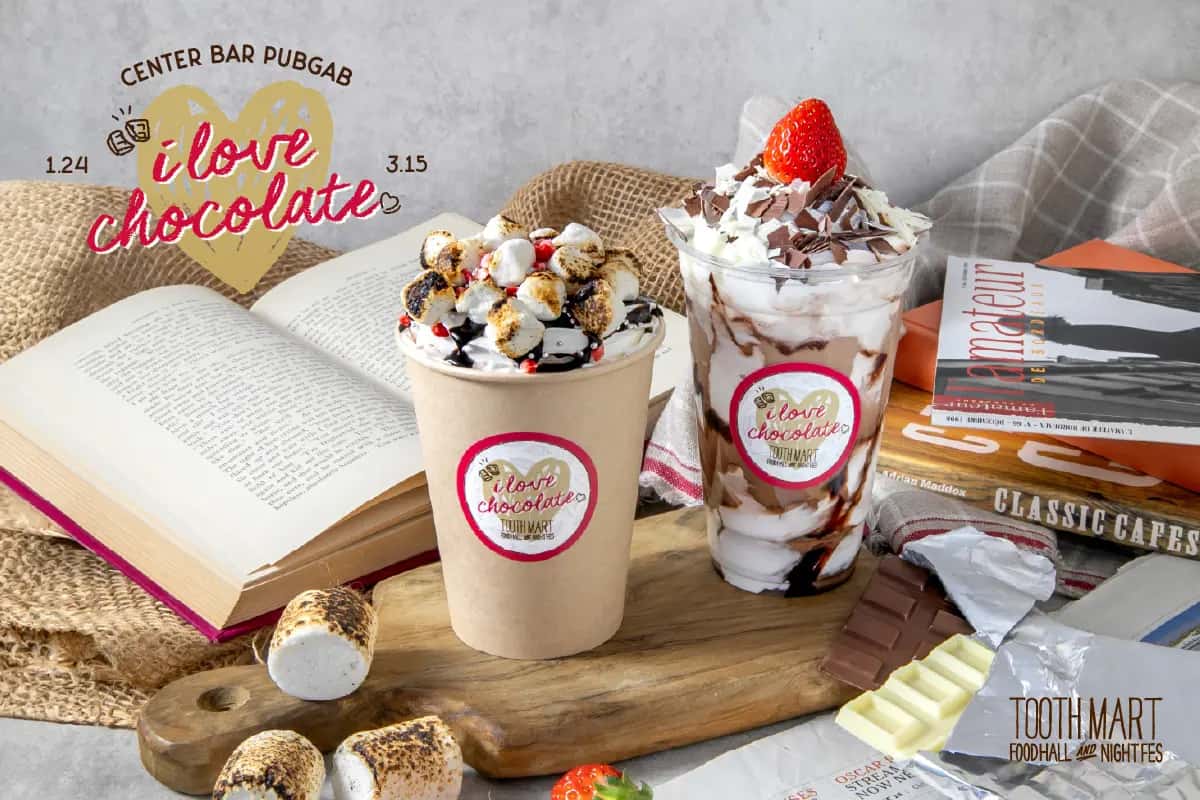 旧居留地バレンタイン!TOOTH MART あま~いチョコレートドリンクで特別なひととき