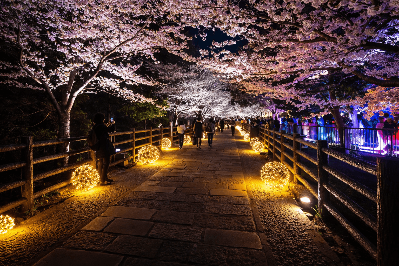 須磨浦公園「敦盛桜2026」開催!海と桜の絶景&夜桜プロジェクション