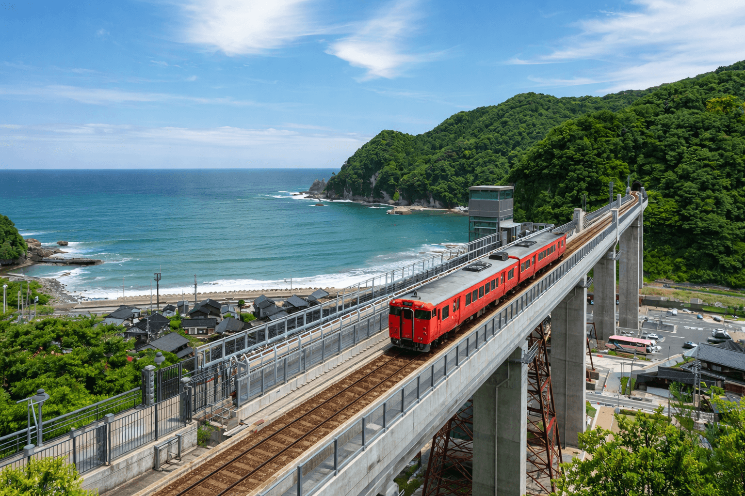 余部鉄橋「空の駅」改修工事へ 香美町、2026年4月から3年間
