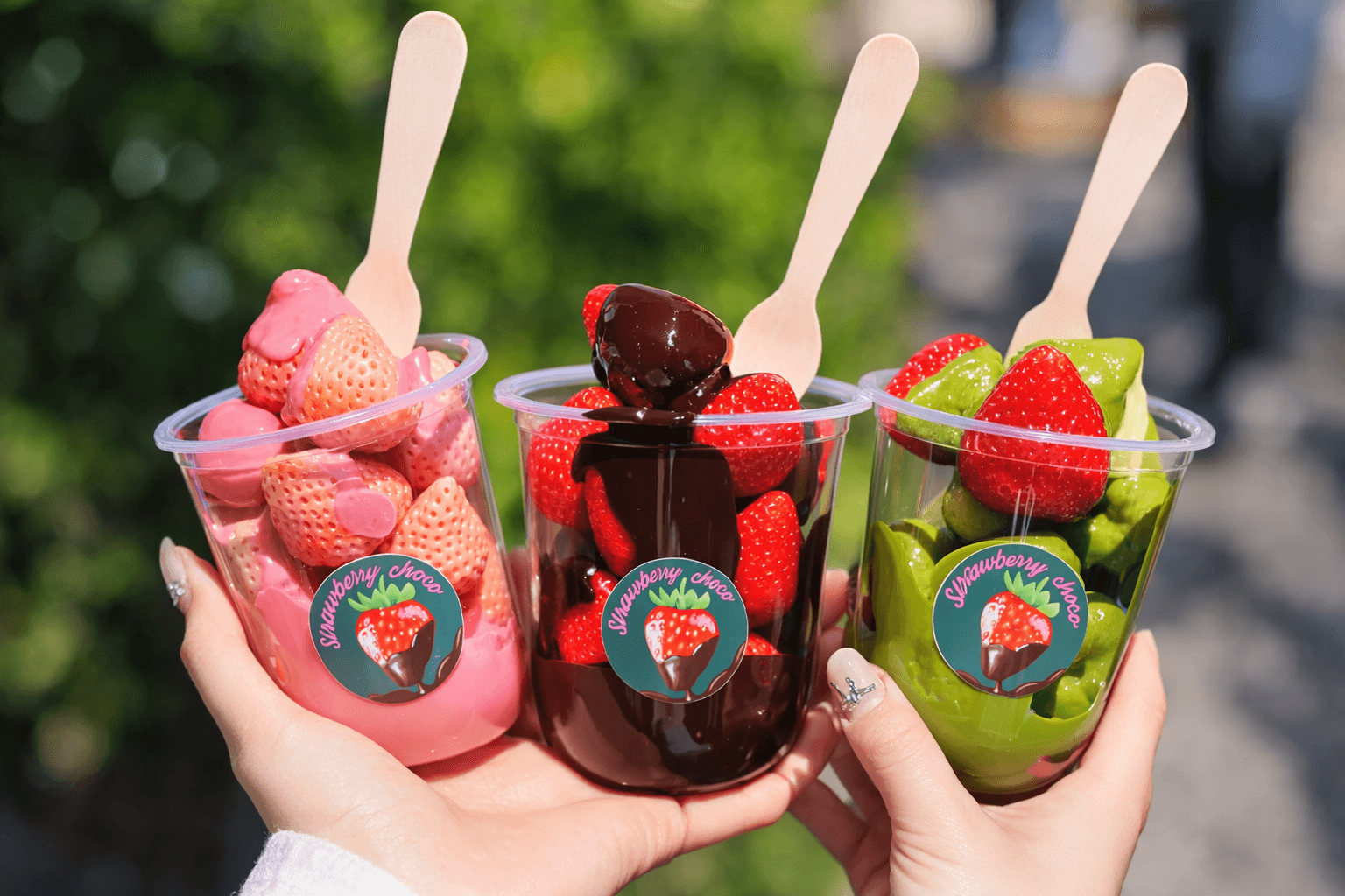 原宿発!とろける苺チョコ「Strawberry choco」神戸初上陸