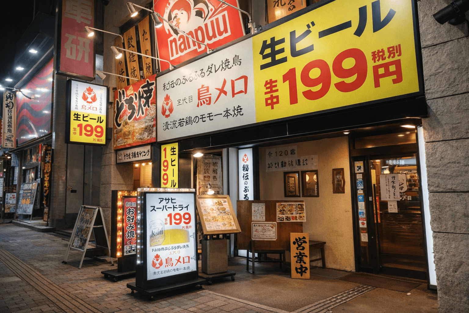 鳥メロ明石駅前店 新生活応援!8名以上で1名無料&飲み放題延長