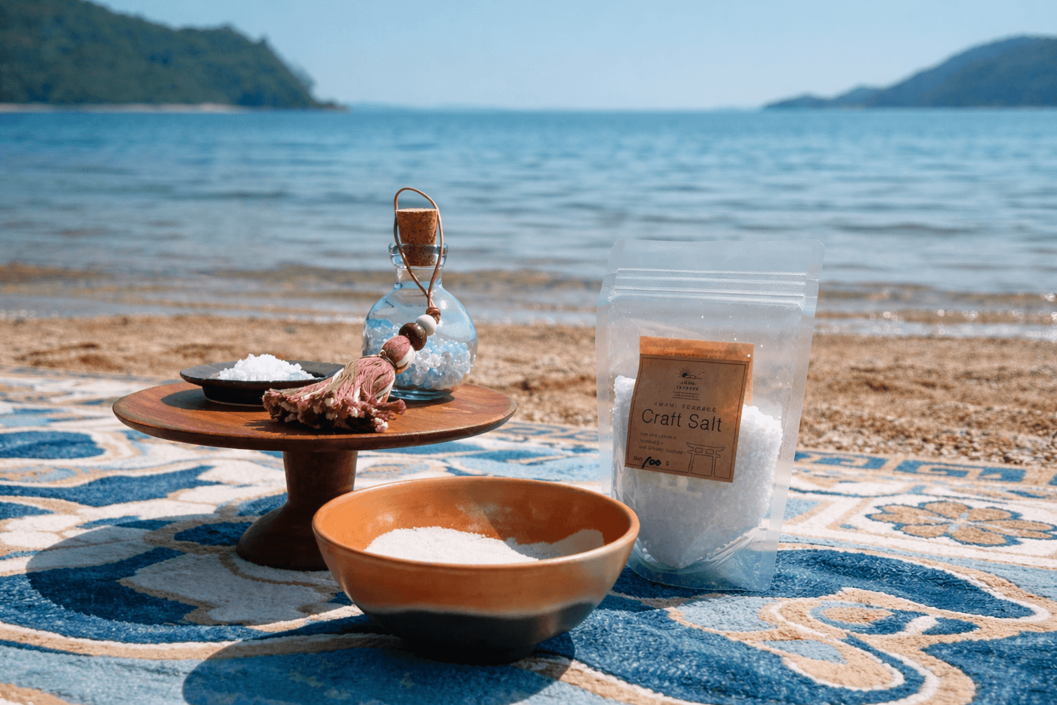 神戸阪急に赤穂の塩「AMAMI TERRACE」出店!ワークショップも開催