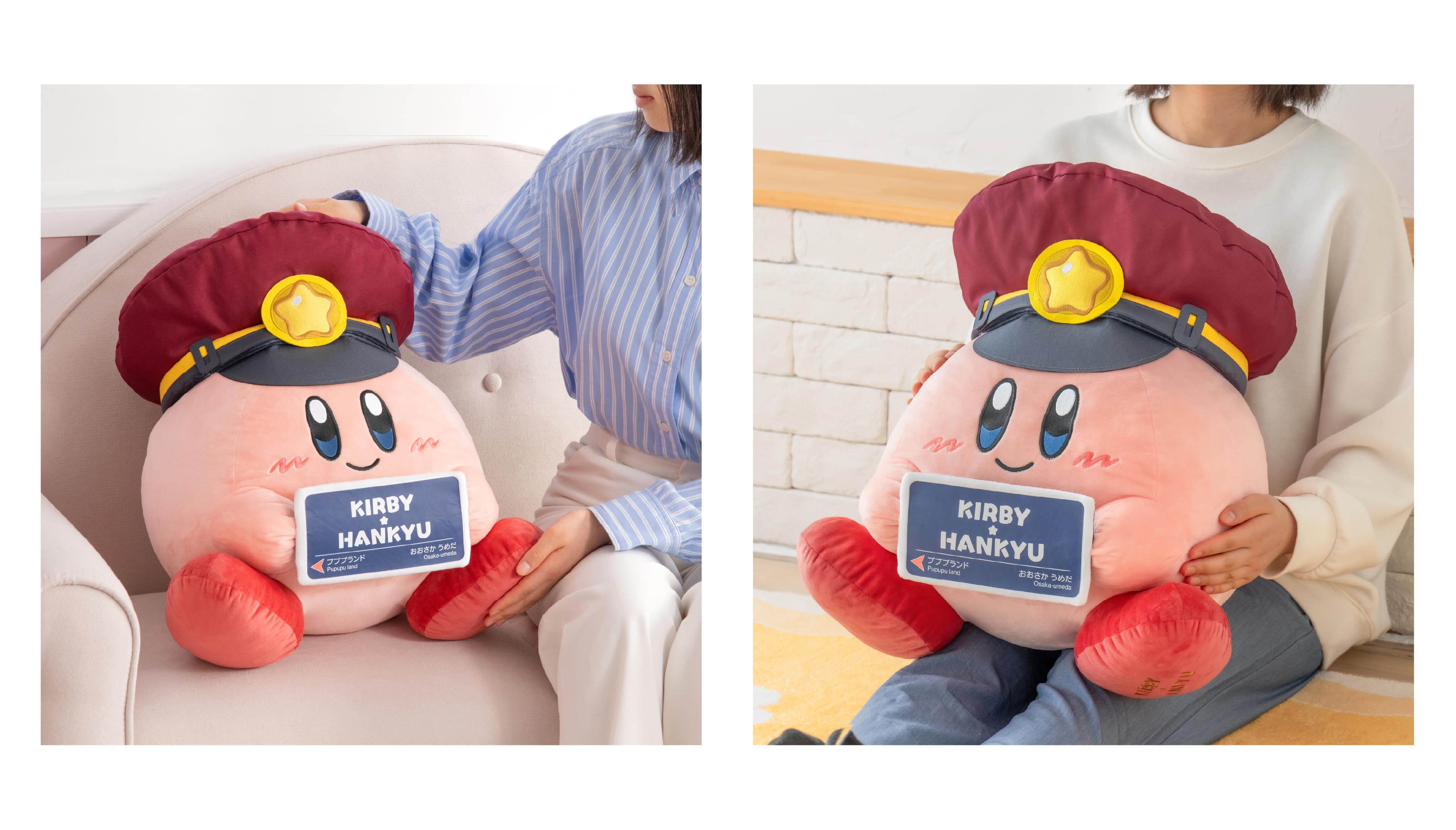 カービィとワドルディが阪急電車の添乗ぬいぐるみに!限定特典ものイメージ画像