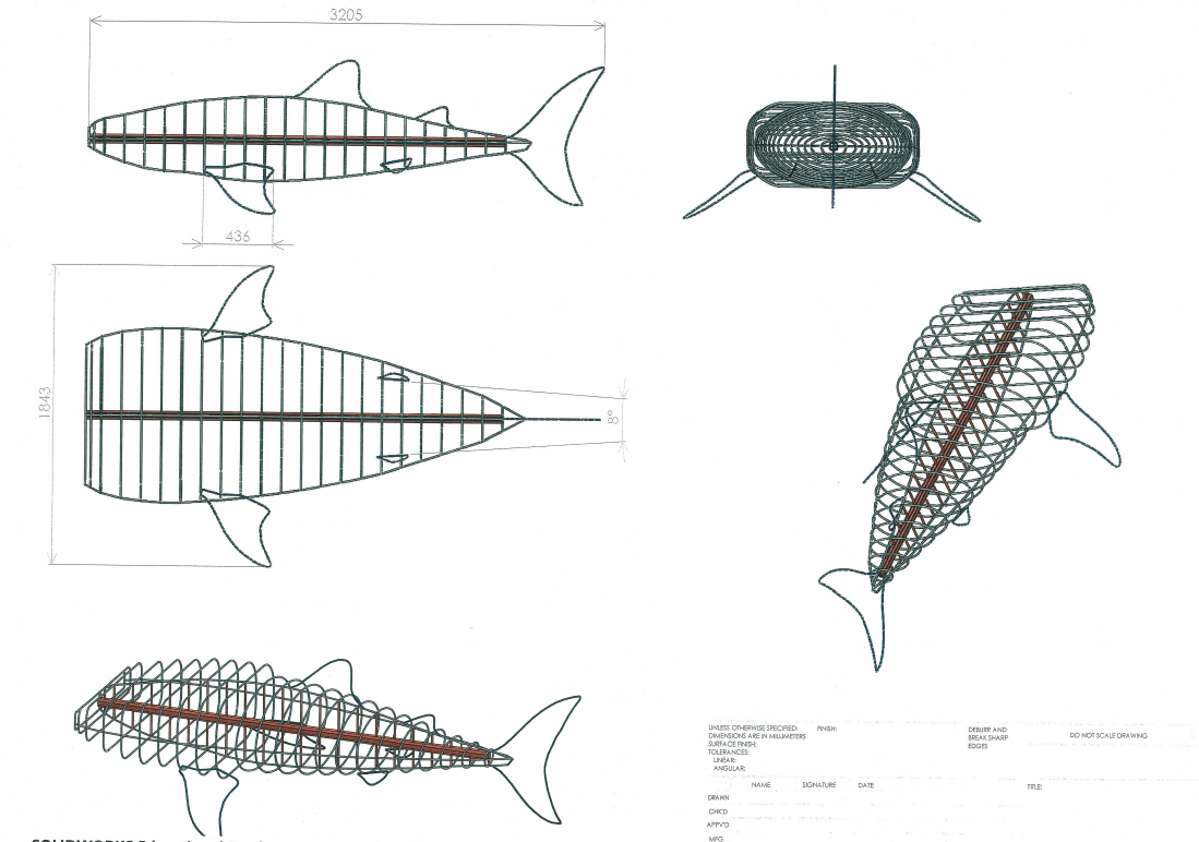 夢を彩る!姫路の小学生が巨大ジンベイザメに手形アートで命を吹き込むのイメージ画像