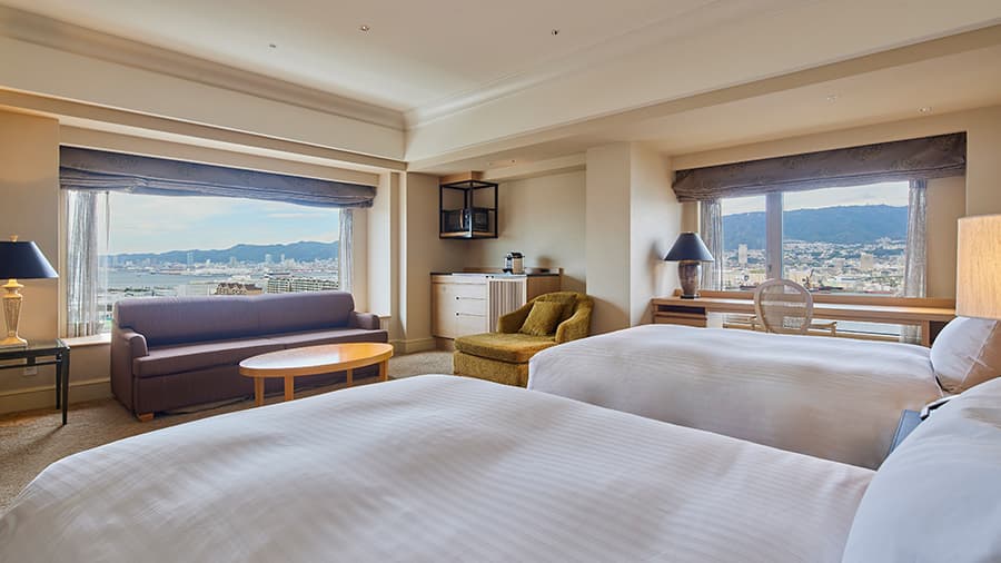 神戸夜景を一望!ベイシェラトンに展望風呂&プライベートサウナのイメージ画像