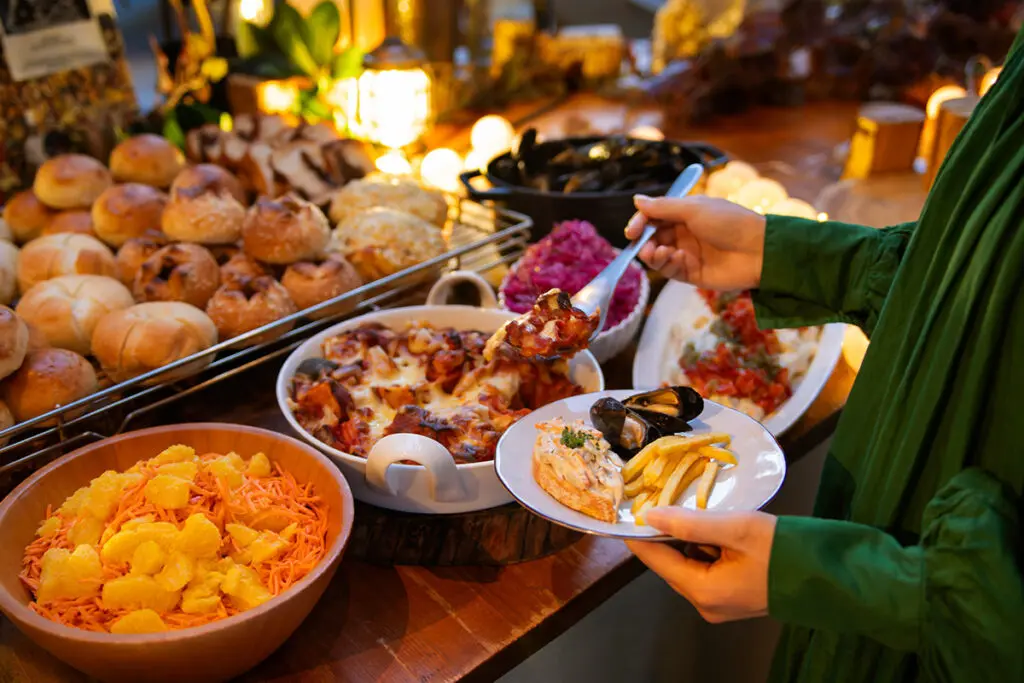 神戸ルミナリエ期間限定!メリケンパークTOOTH TOOTHディナービュッフェのイメージ画像