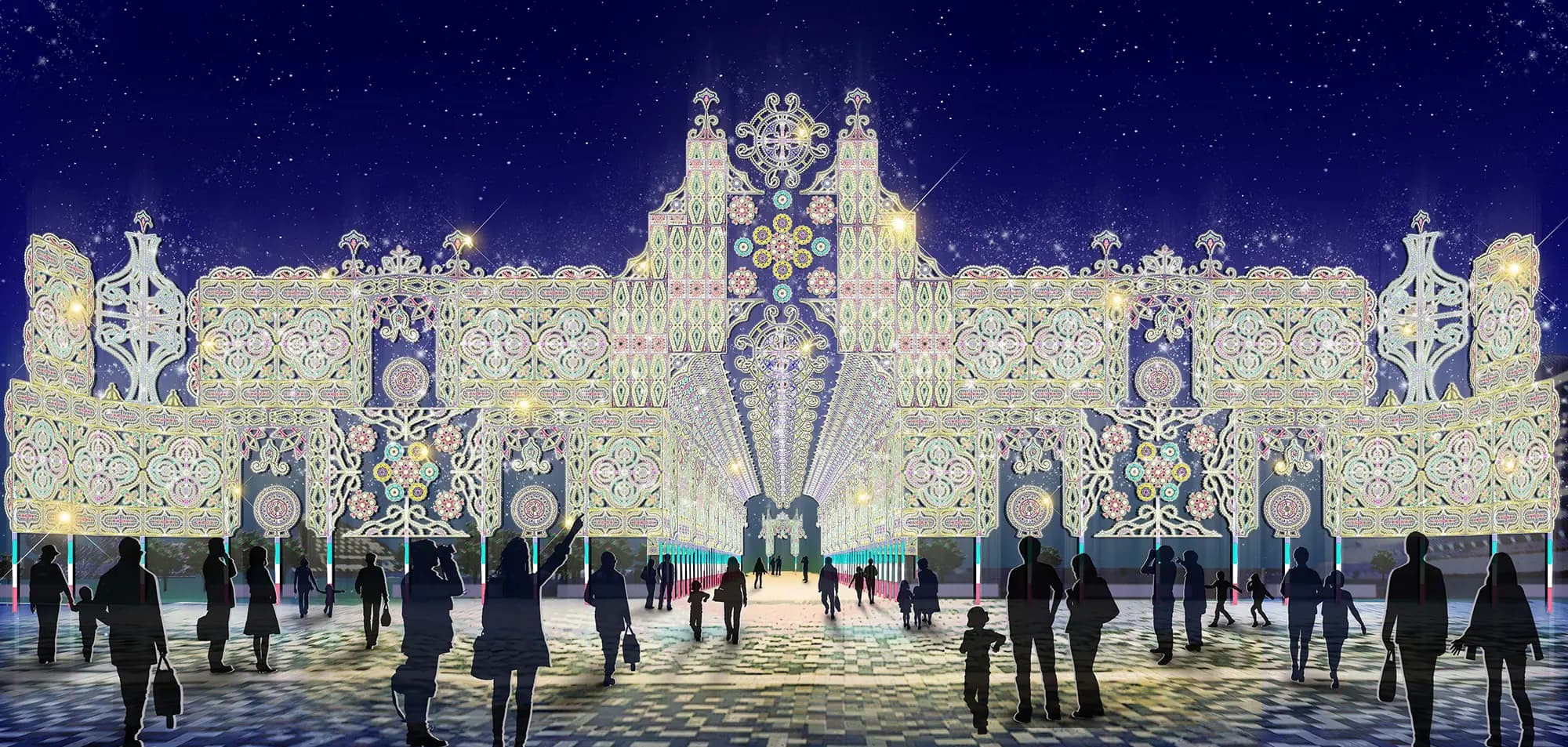 神戸ルミナリエ駐車場ガイド|交通規制・P&R推奨のイメージ画像