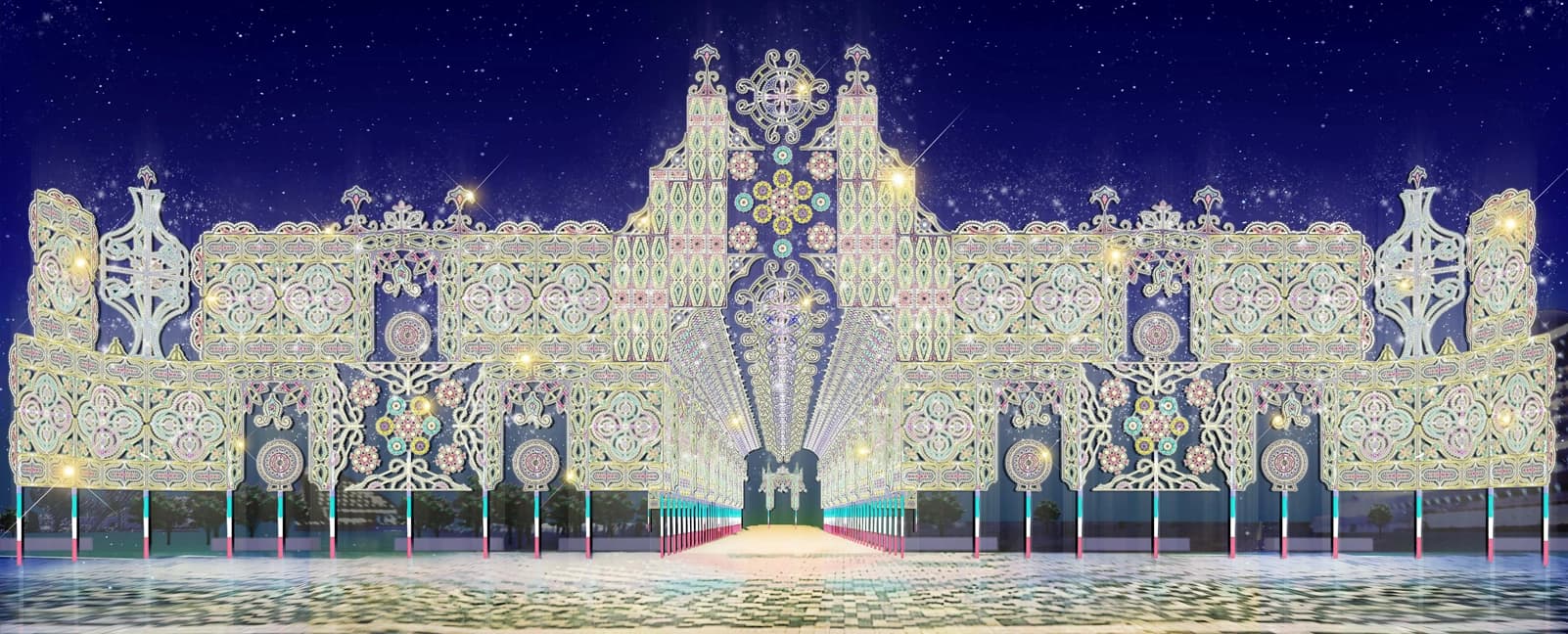 神戸ルミナリエ2026 クーポンで街巡り!ポートタワー特典ものイメージ画像