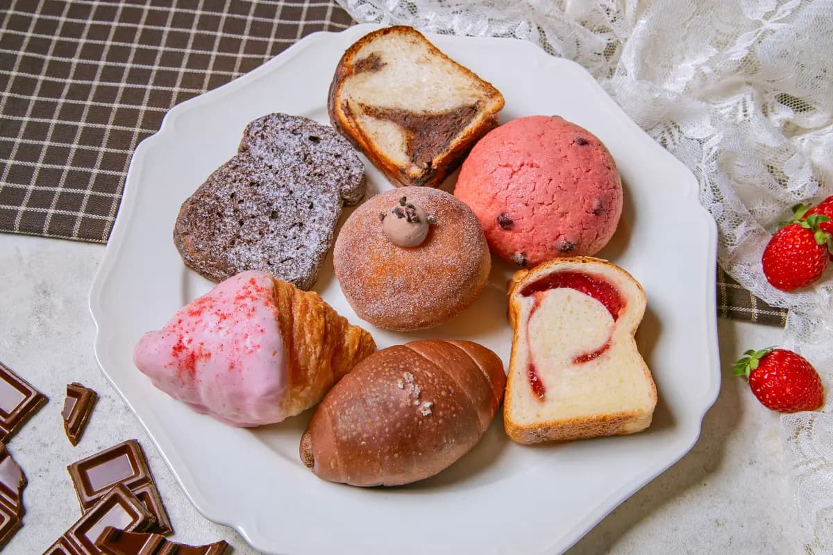 神戸メリケンパーク TOOTH TOOTH、いちご×チョコパン食べ放題!1/30開始のイメージ画像