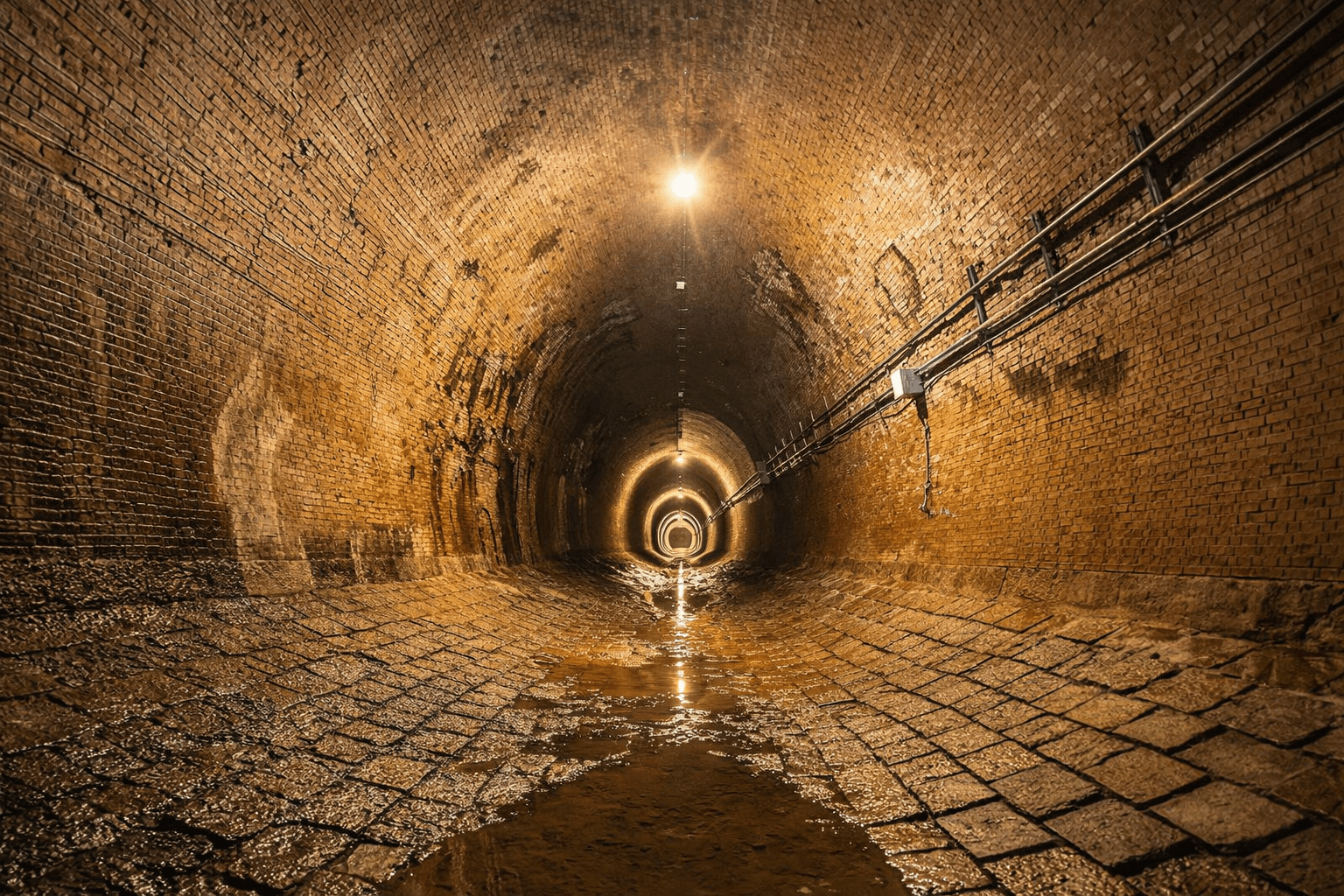 神戸の地下探検!湊川隧道と新開地グルメ満喫ツアーのイメージ画像