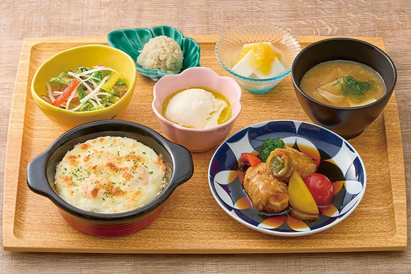 西宮エビスタに「梅の花の定食や うめまめ」2/21開店!湯葉と豆腐の専門店のイメージ画像