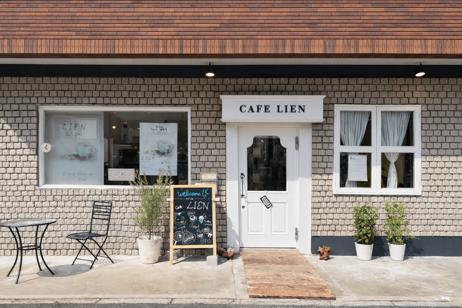 尼崎「CAFE LIEN」2/8開店!モーニングやスフレパンケーキが楽しめるカフェのイメージ画像