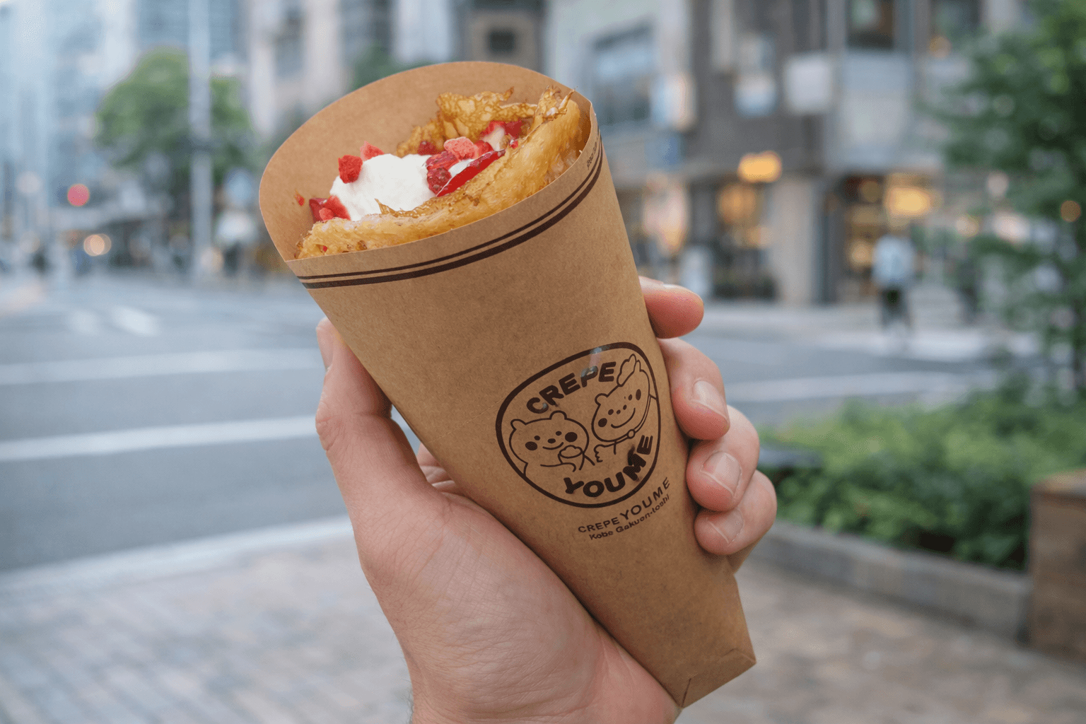 学園都市 クレープ「YOUME」3/9オープン!スナックランド跡地にケーキ屋さんの味のイメージ画像