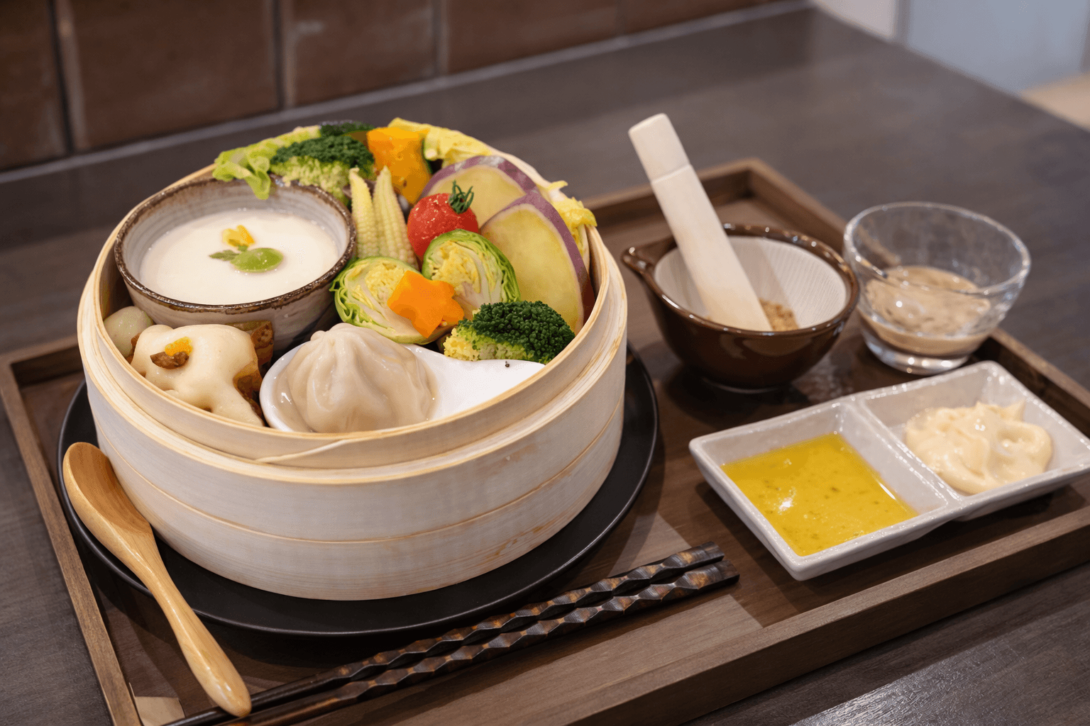 神戸三宮ドッグカフェ「mellow」3/5開店!愛犬とセイロ蒸し&自家製豆腐のイメージ画像