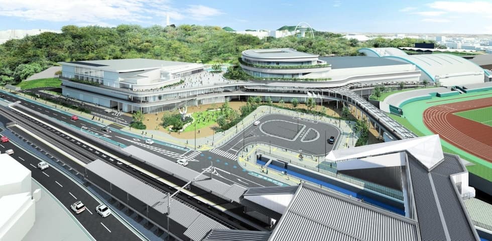姫路市「JR手柄山平和公園駅」が開業!新駅とアリーナで地域活性化へのイメージ画像
