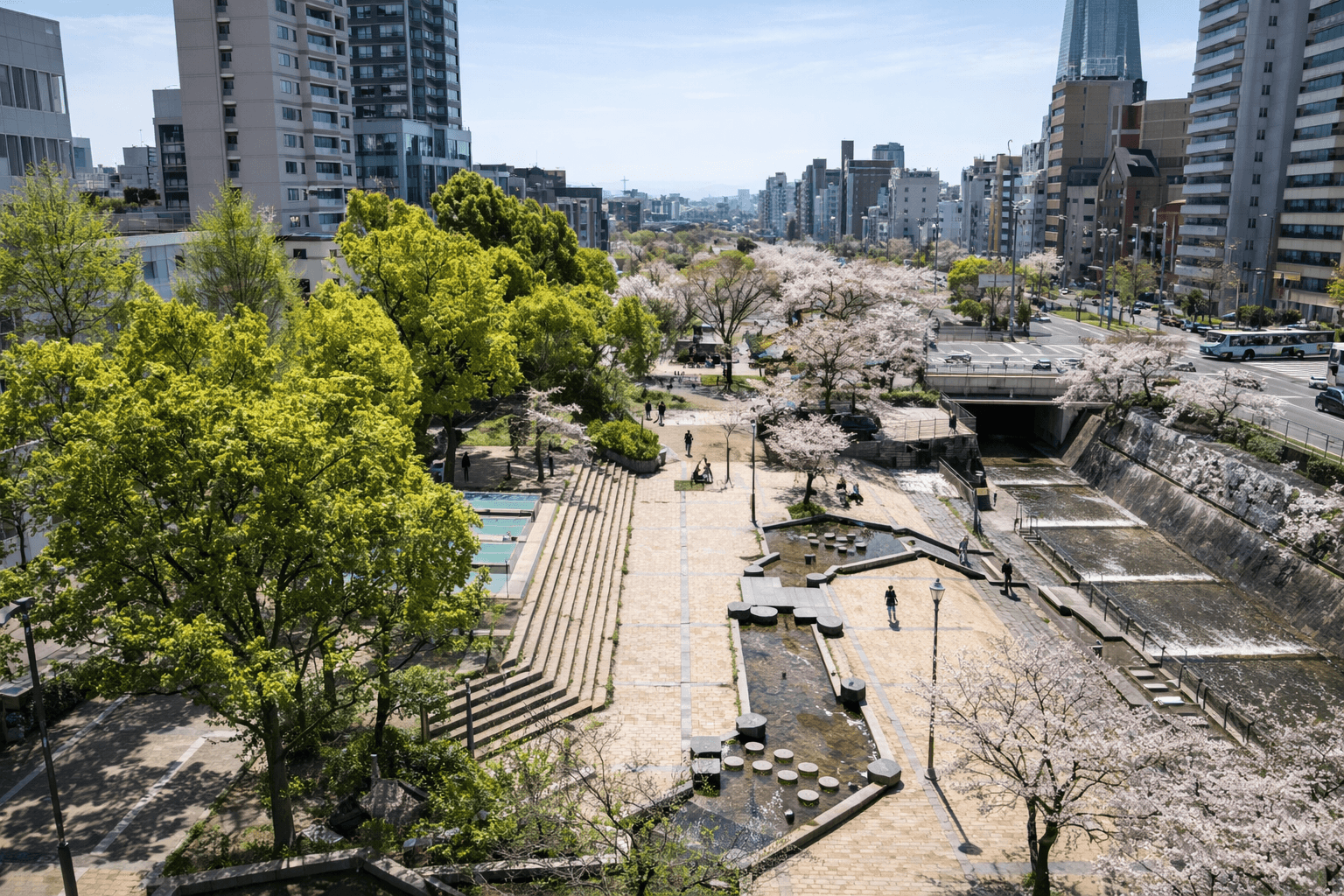 兵庫県神戸市お花見スポット20選!夜桜・屋台も楽しめるのイメージ画像