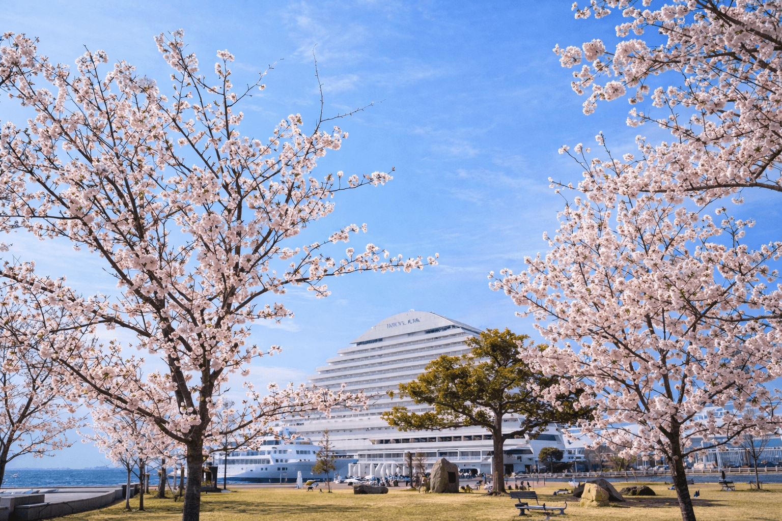 兵庫県神戸市お花見スポット20選!夜桜・屋台も楽しめるのイメージ画像