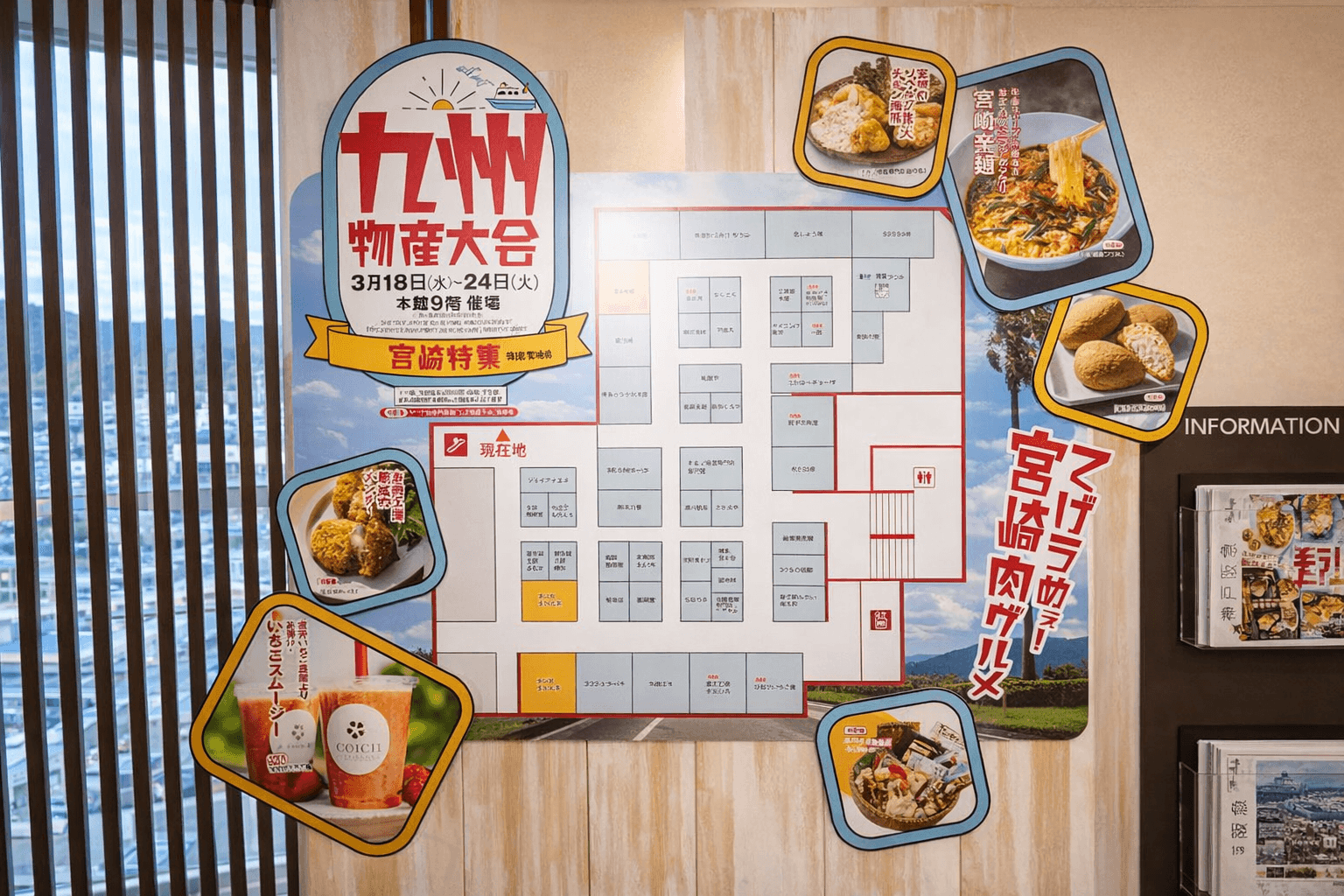 宮崎のうまいもん集結!神戸阪急 九州物産大会 現地レポのイメージ画像