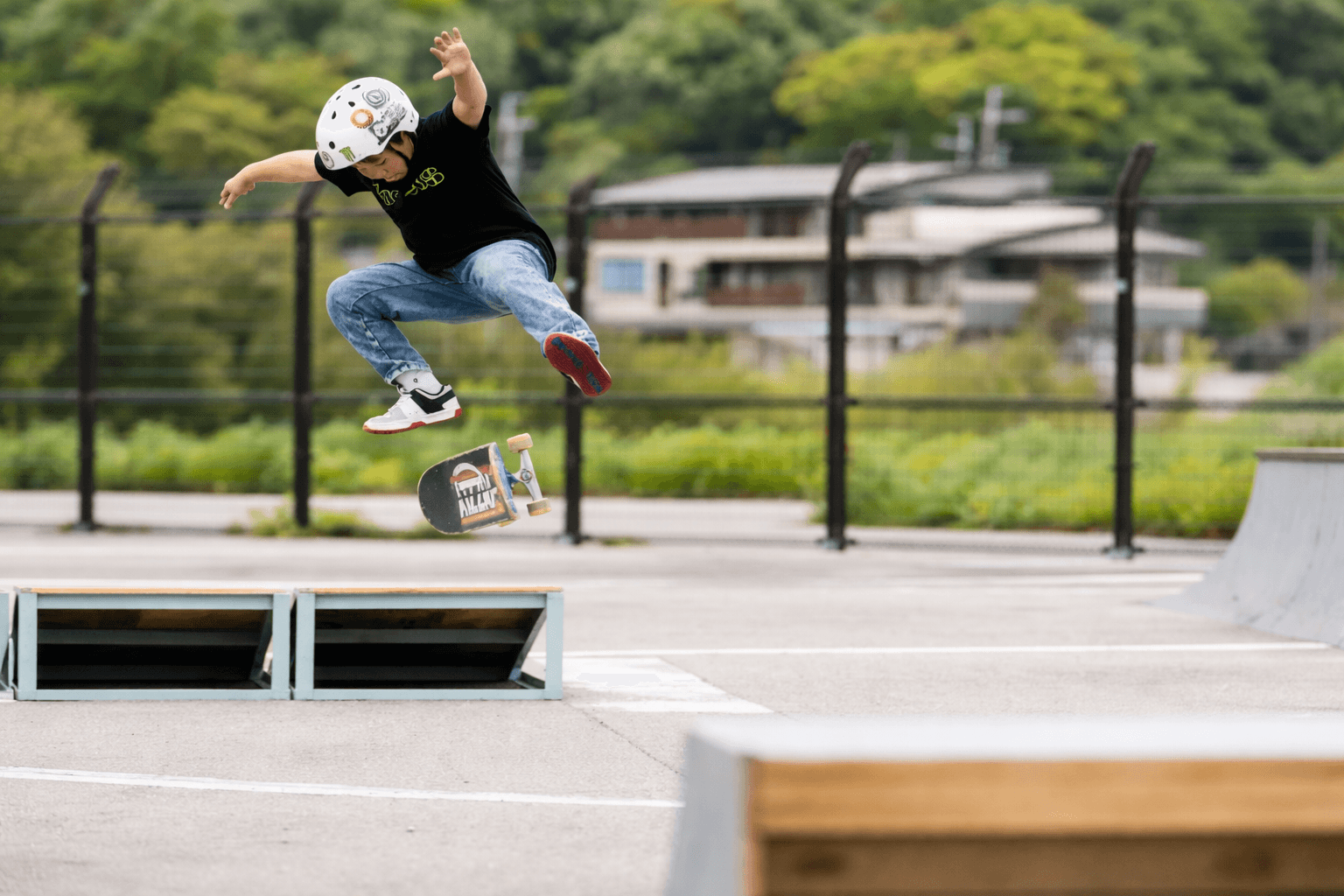 川西市初!スケボー公園誕生!加茂6児童遊園地で4/4オープニングのイメージ画像
