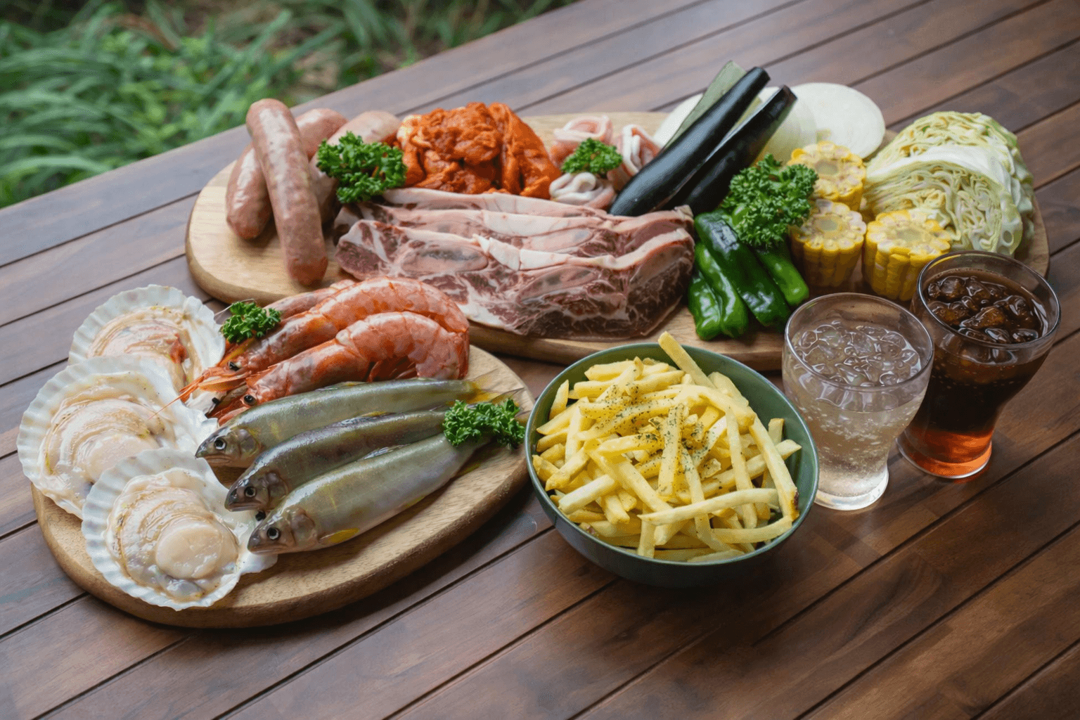 宍粟市ウッドデザインパーク与位、手ぶらBBQ開始!温泉も徒歩0分のイメージ画像