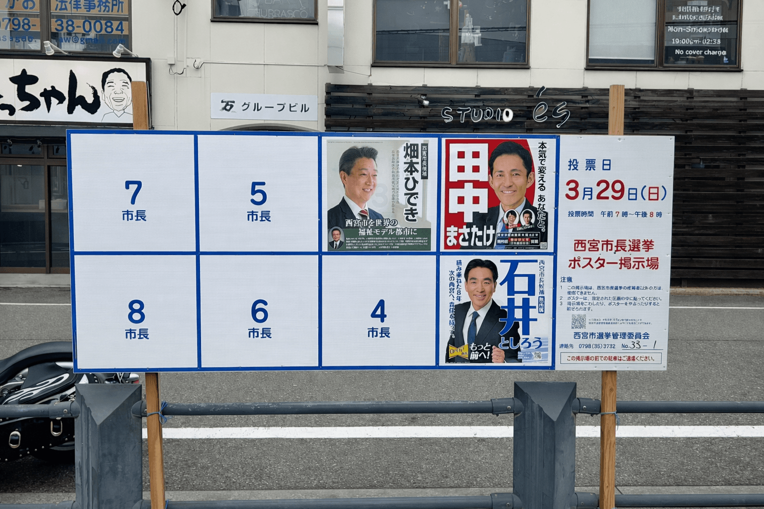 西宮市長選、現職・新人3氏の訴え – 公開討論会レポートのイメージ画像