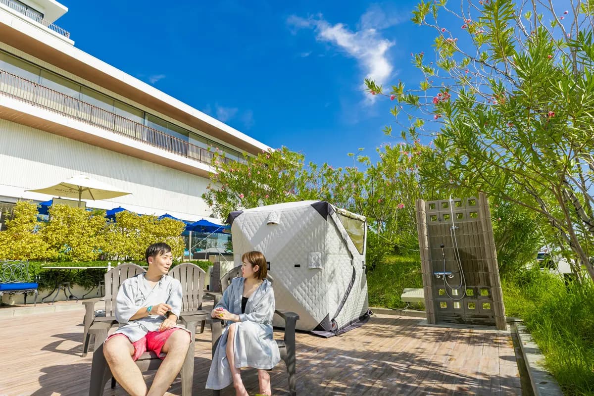 神戸みなと温泉 蓮 10周年感謝祭!天幕サウナ&熱波師イベント4月開催のイメージ画像